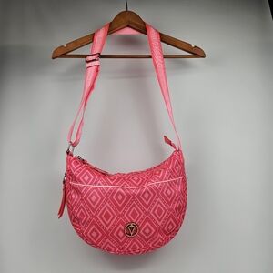 Ivivva hot pink crossbody explandable bag purse